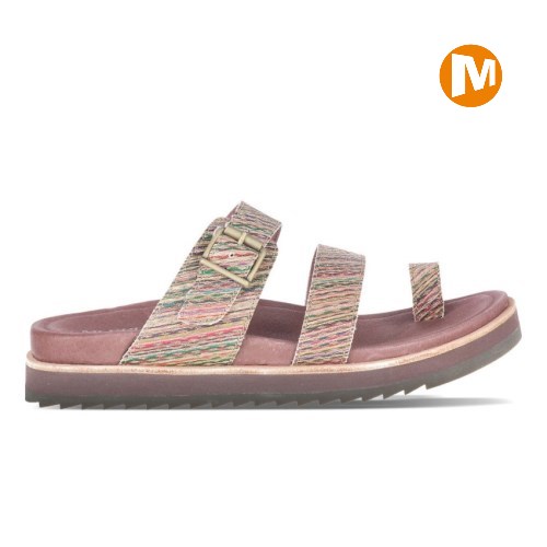 Merrell Juno Buckle Badelatschen Damen Rosa [DE-XUMQS]